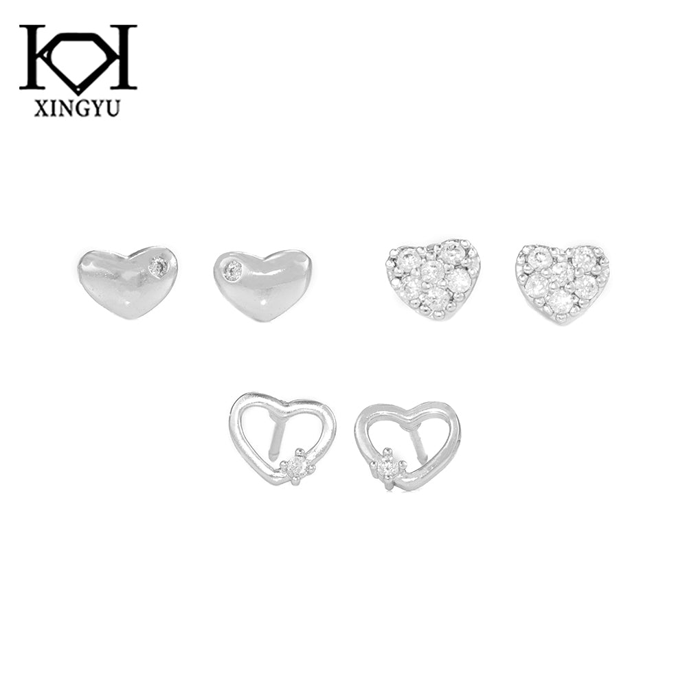 Trio de Brincos Formas de Amar Elegance ZH1498
