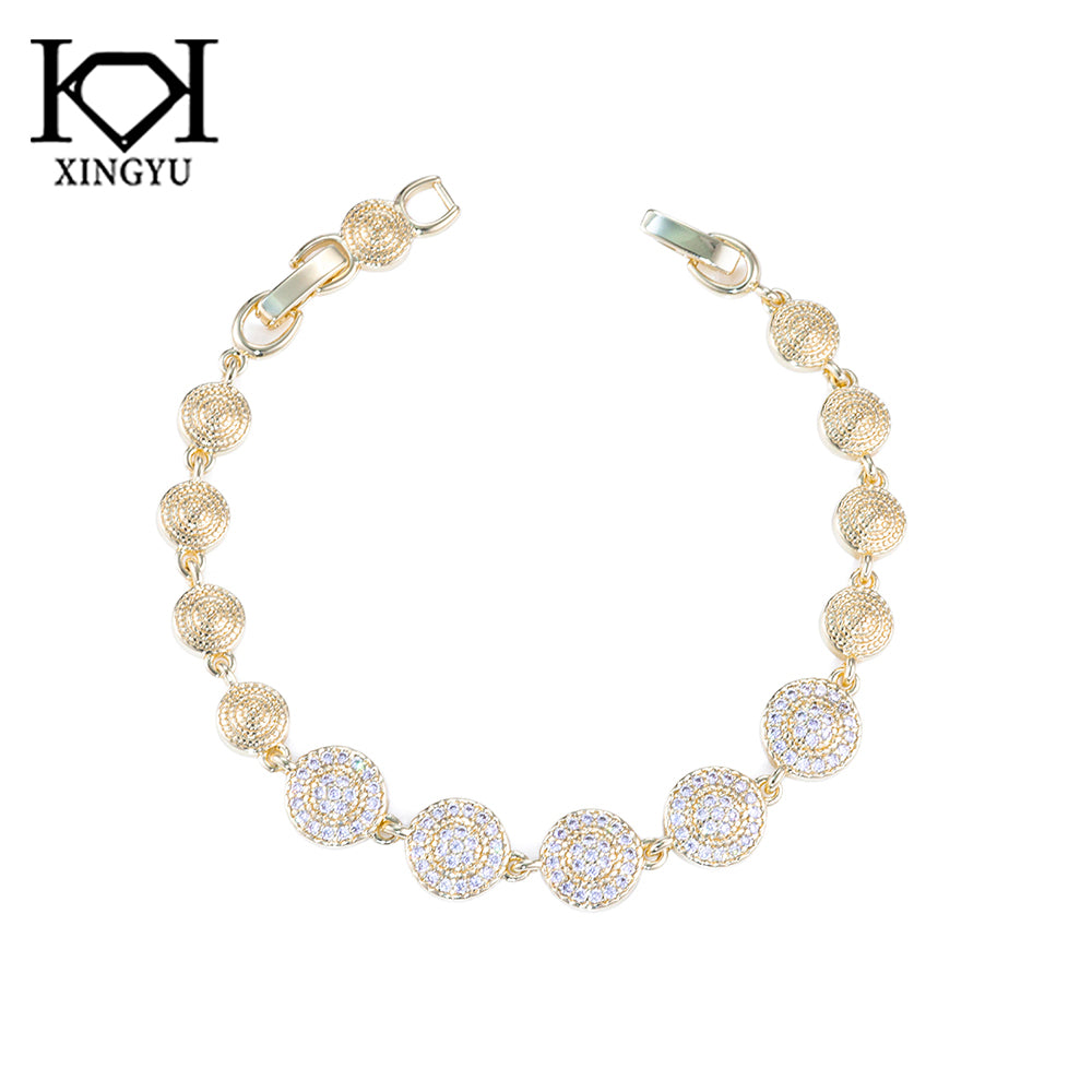 Pulseira circulos radiantes DCG0812