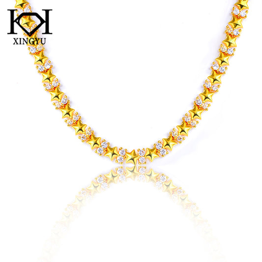 Colar Riviera Estrelas YE0013