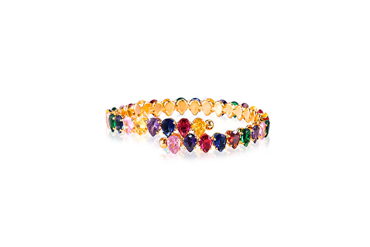 Bracelete Riviera Luxo Marquise stone oval  DCG0948