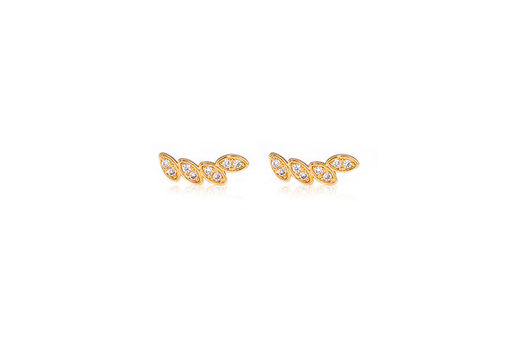 Brincos ear cuff cascata DCG0994