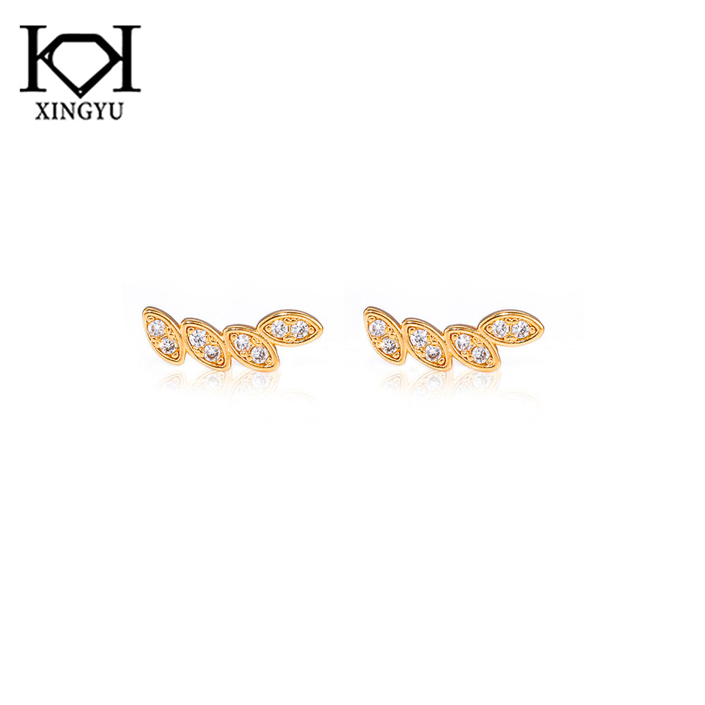 Brincos ear cuff cascata DCG0994