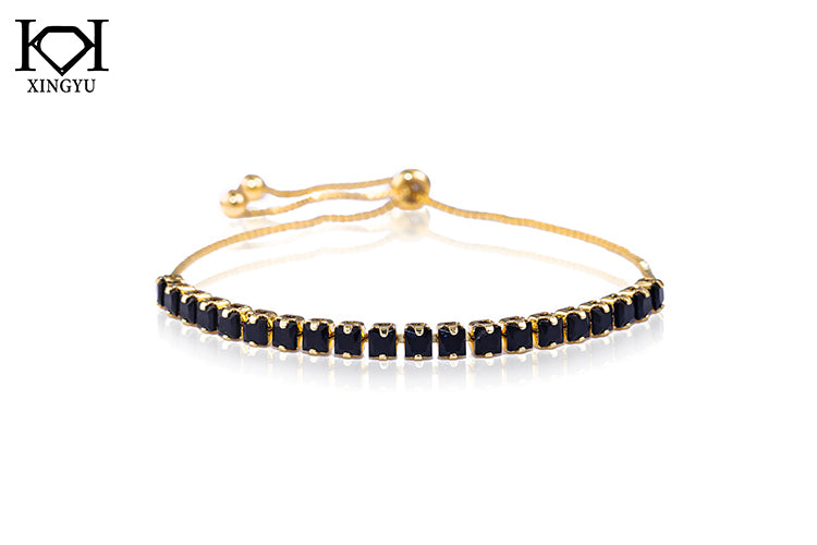 Pulseira Zirconia Preta DCG1061