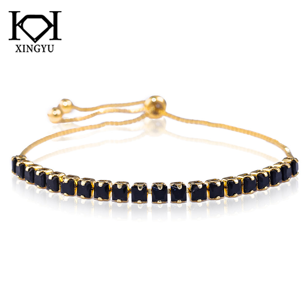 Pulseira Zirconia Preta DCG1061