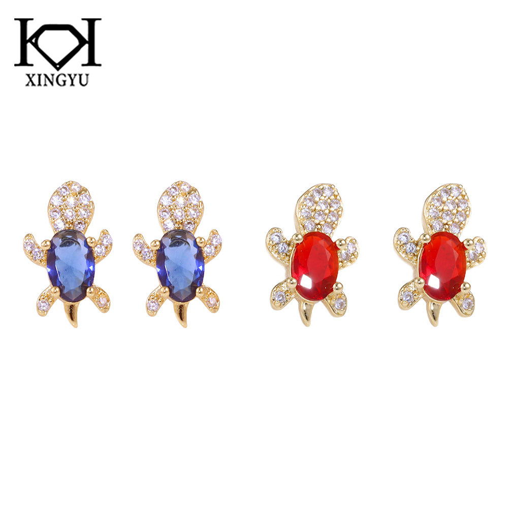 Brinco Tartaruga Cravejada DCG0932