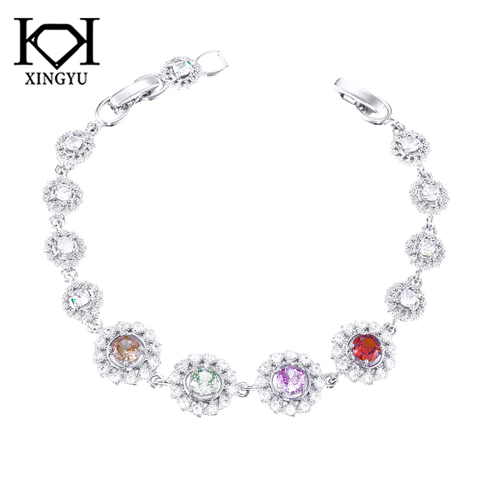 Pulseira Circulos Mix Brilho DCG0862