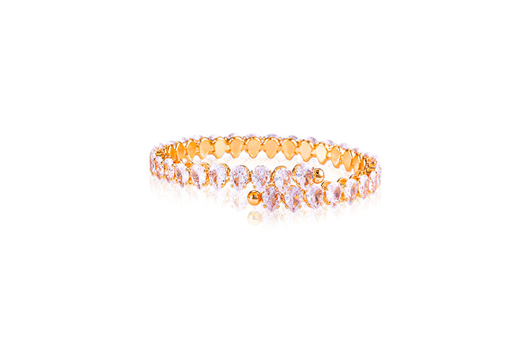 Bracelete Riviera Luxo Marquise stone oval  DCG0948