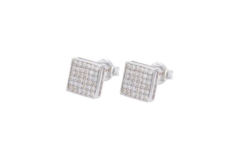 Brincos Encanto Prata 925 e moissanite XYE104916