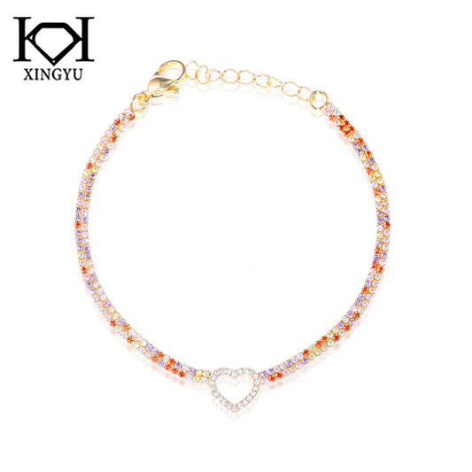 Pulseira Riviera Coracao delicado DCG1032