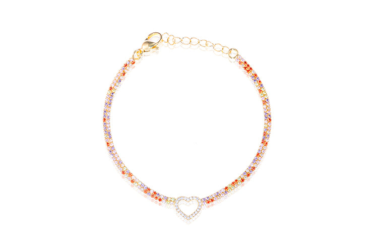 Pulseira Riviera Coracao delicado DCG1032