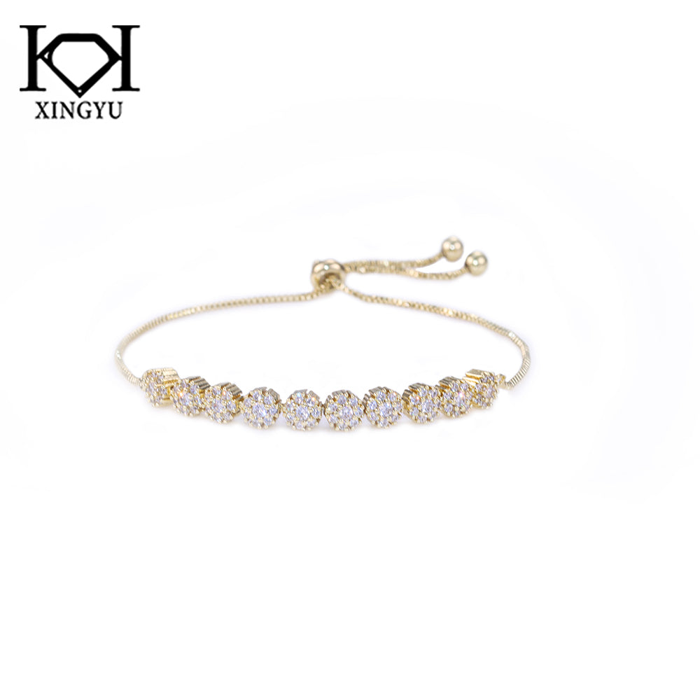 Pulseira Ajustavel brilho unico DCG0615
