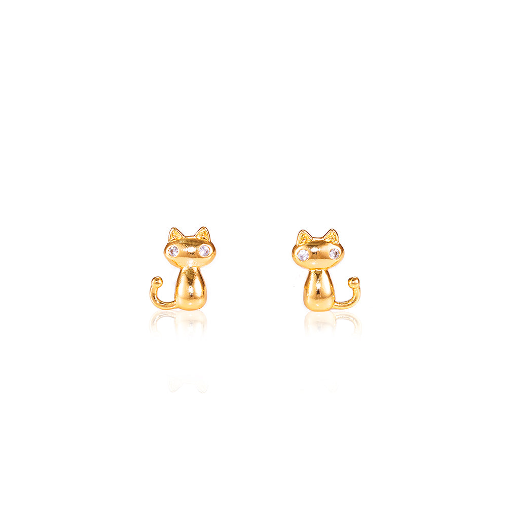 Brincos Infantil Gatinho DCG0996