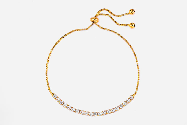 Pulseira Cravejada Ajustavel DCG1455