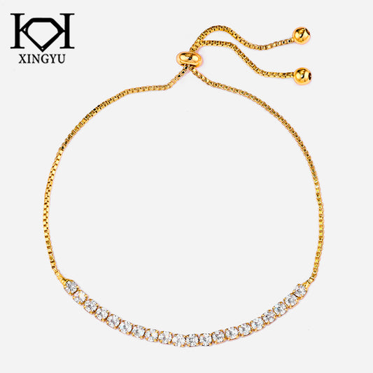 Pulseira Cravejada Ajustavel DCG1455