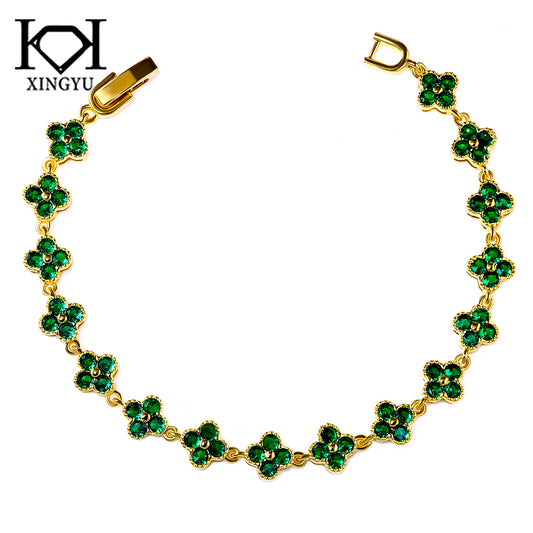 Pulseira Riviera Flowers colors 17 cm  DCG0827