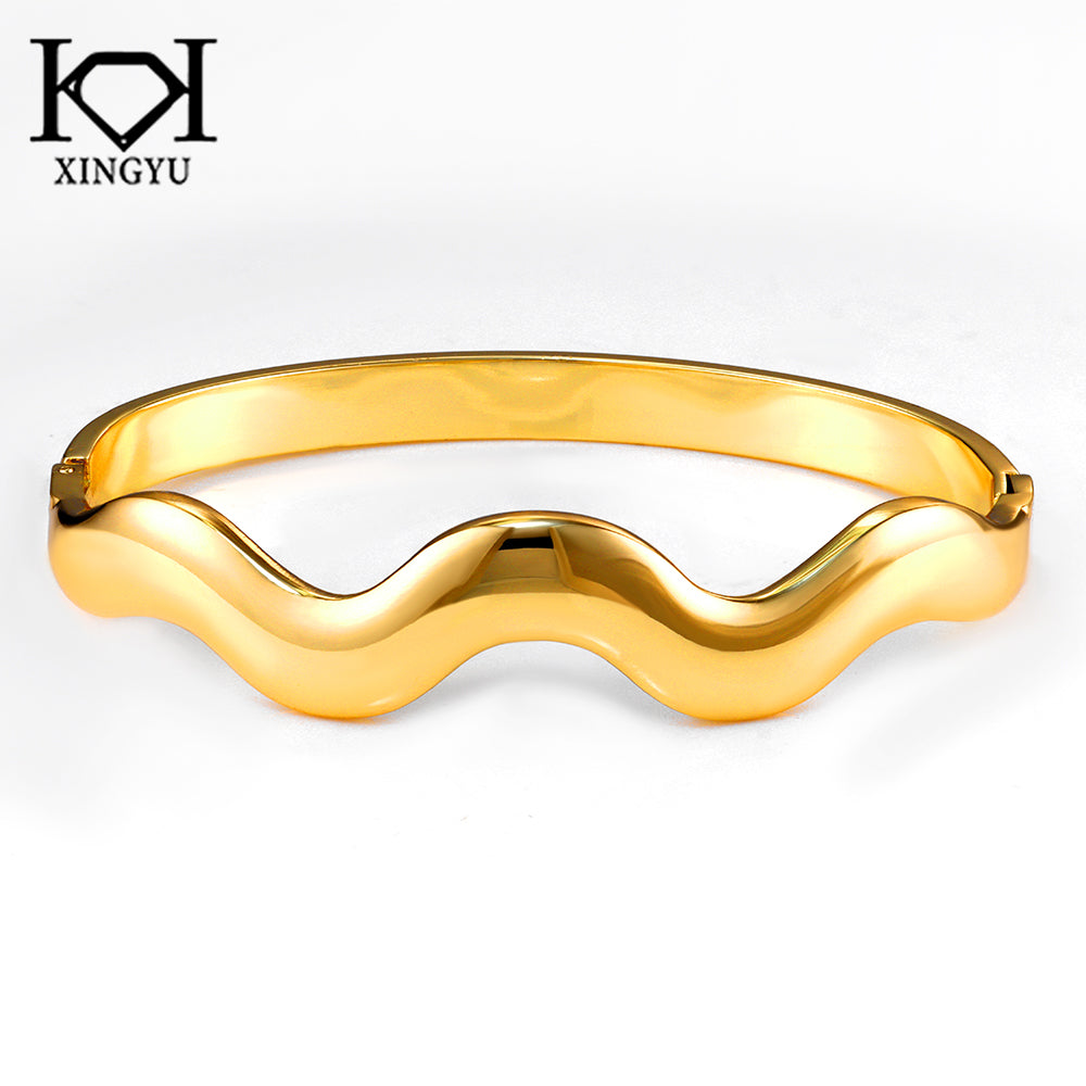 Bracelete Liso Ondas DCG1372