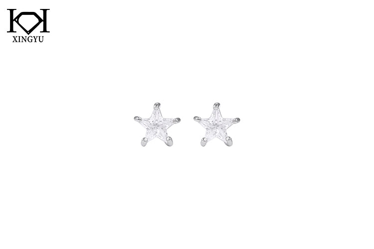 Brincos Trios Estrelas DCG0936