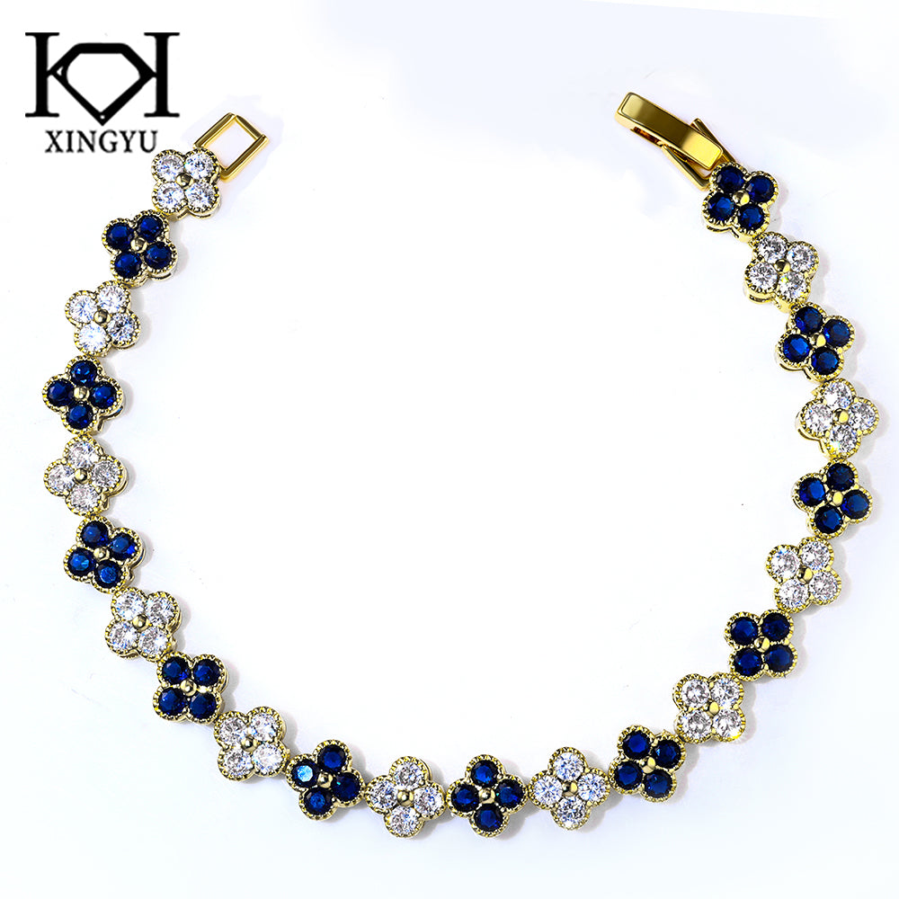 Pulseira Riviera Flowers colors 18 cm DCG0987
