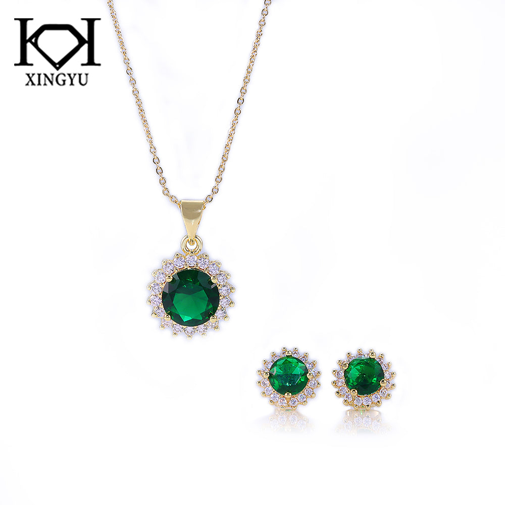 Conjunto Luxo Esmeralda DCG0706