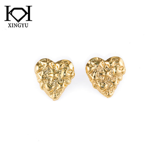 Brincos Coracoes de Luxo ECG0225