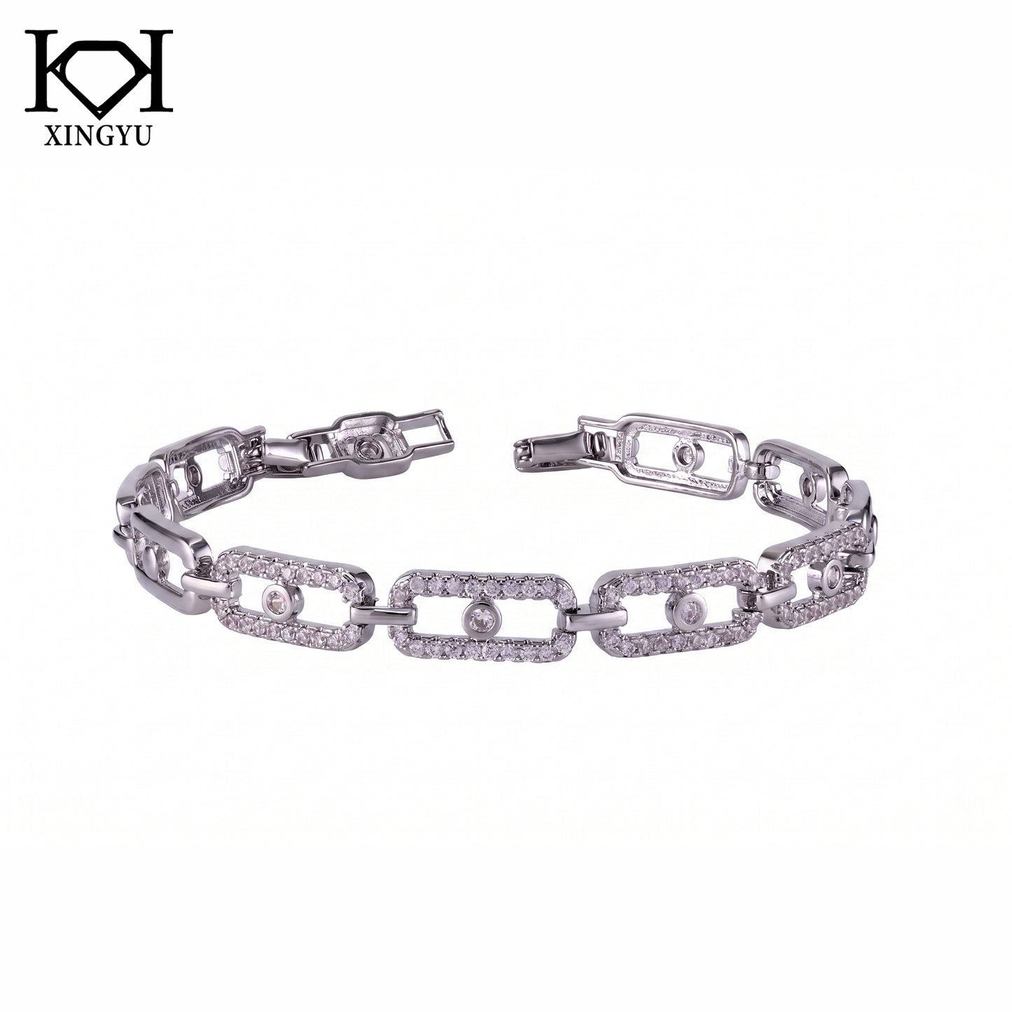 Pulseira Elos Ovais inspiracao DCG1656