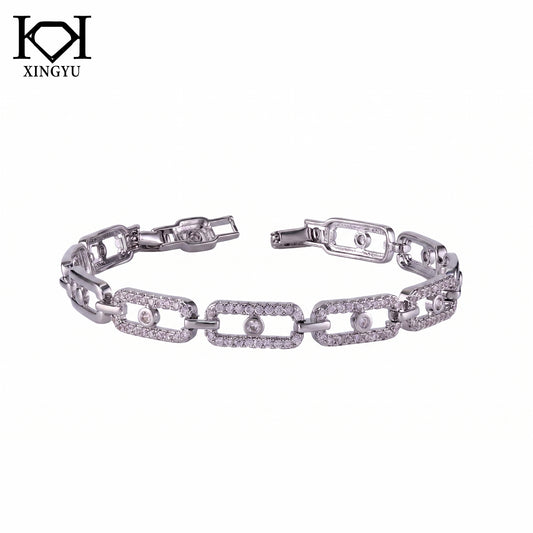 Pulseira Elos Ovais inspiracao DCG1656