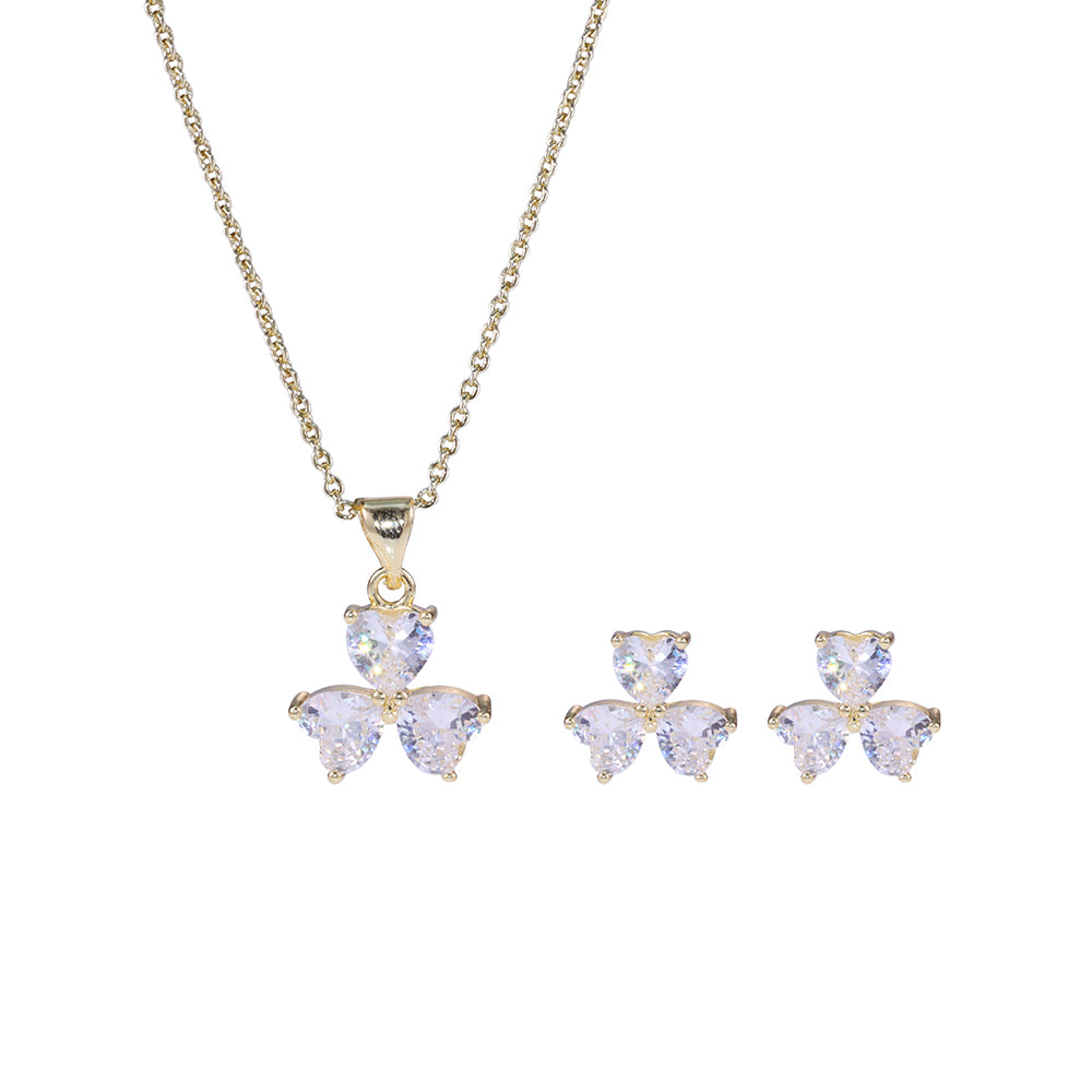 Conjunto Luxo Diamante de alto Carbono DCG0581