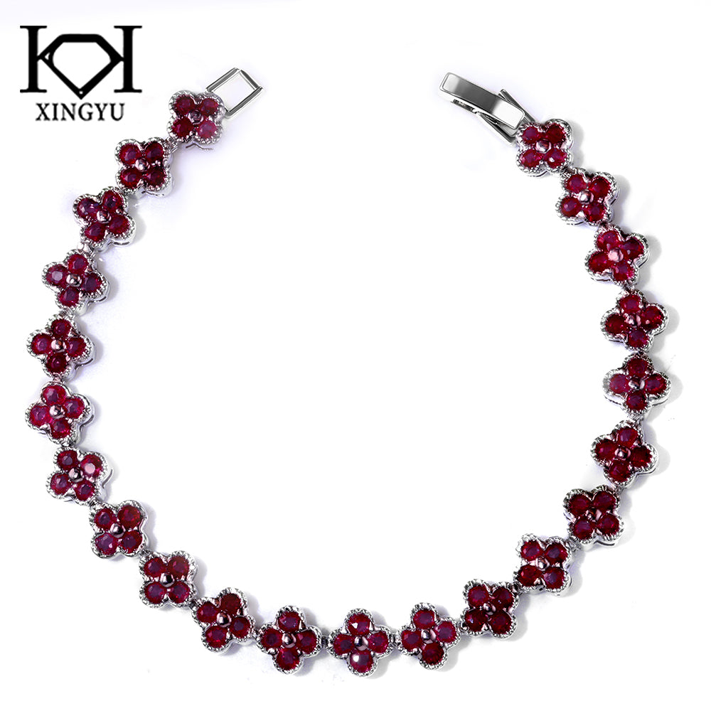 Pulseira Riviera Flowers colors 18 cm DCG0987
