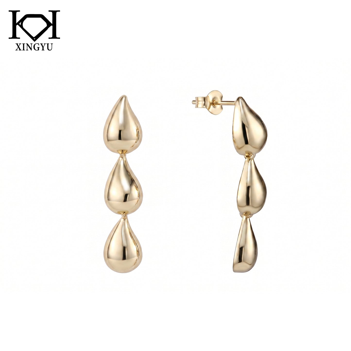Brincos Gota Luxuosa DCG1675