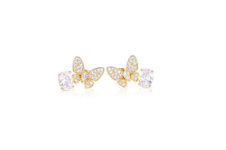 Brincos Borboletas de luxo DCG1005