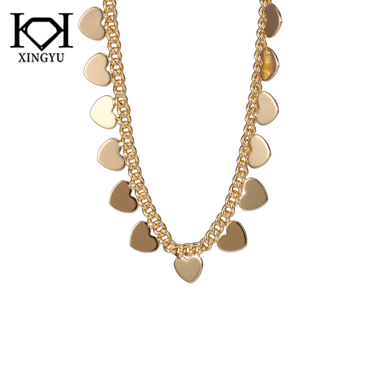 Chocker Coracoes Lisos DCG0492