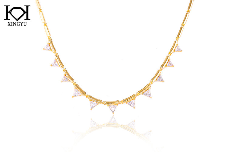 Colar Triangulo Riviera DCG1065