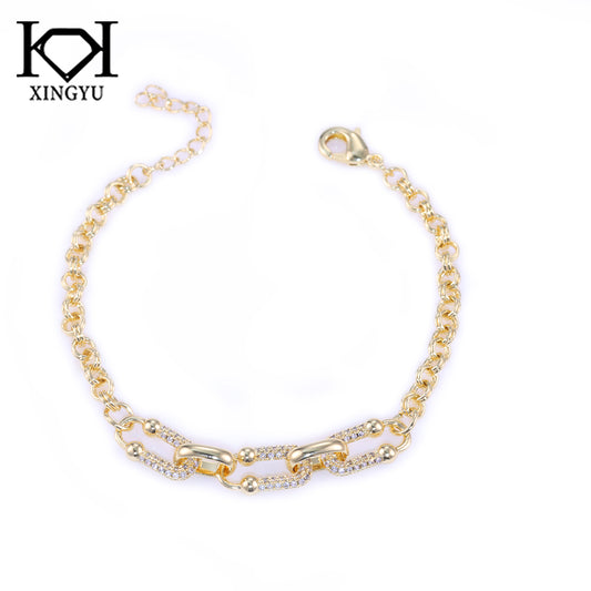 Pulseira inspiracao  cravejada DCG0637
