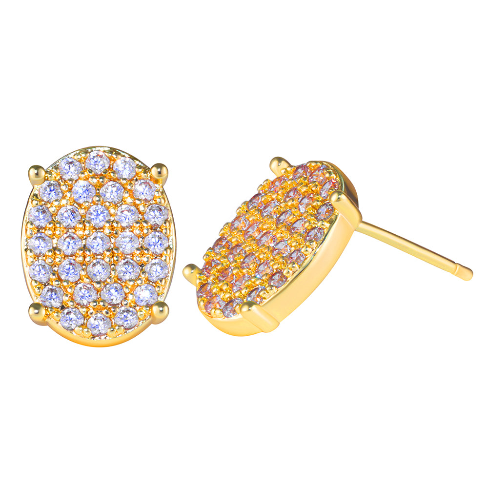Brincos Luxo Cravejado DCG1183