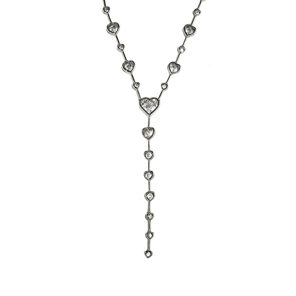 Colar Coracoes cravacao inglesa YE0030