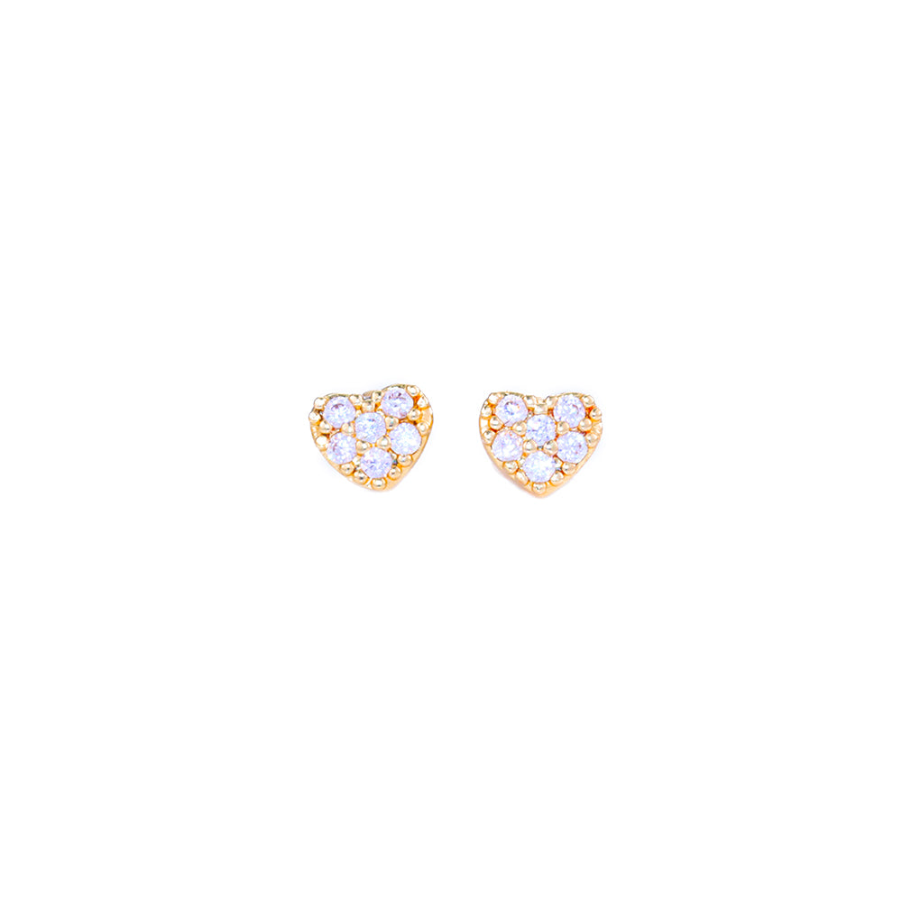Trio de Brincos Amor Dourado ZH1497