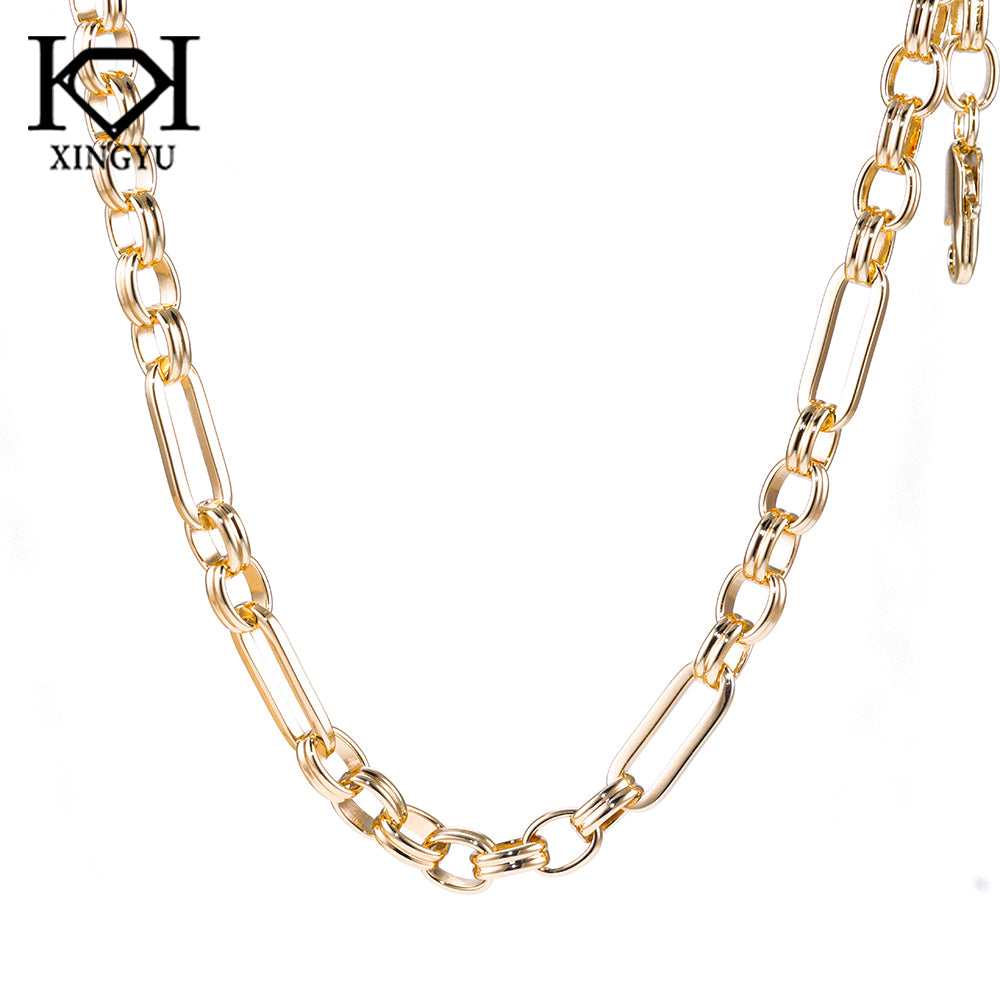 Colar Elos lisos Luxuosos DCG0751