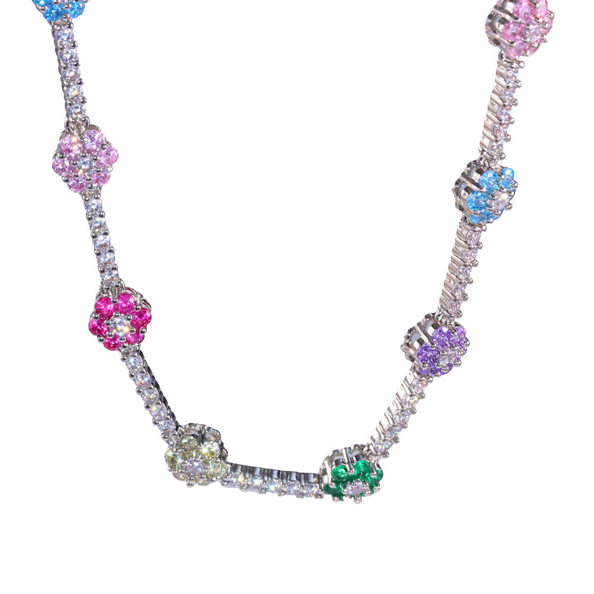Colar Riviera Flowers XYN101675