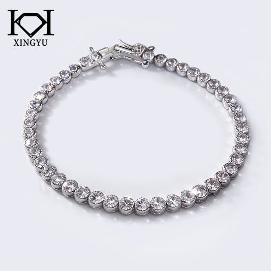 Pulseira Formas redondas 18.5CM Prata 925 CH00605