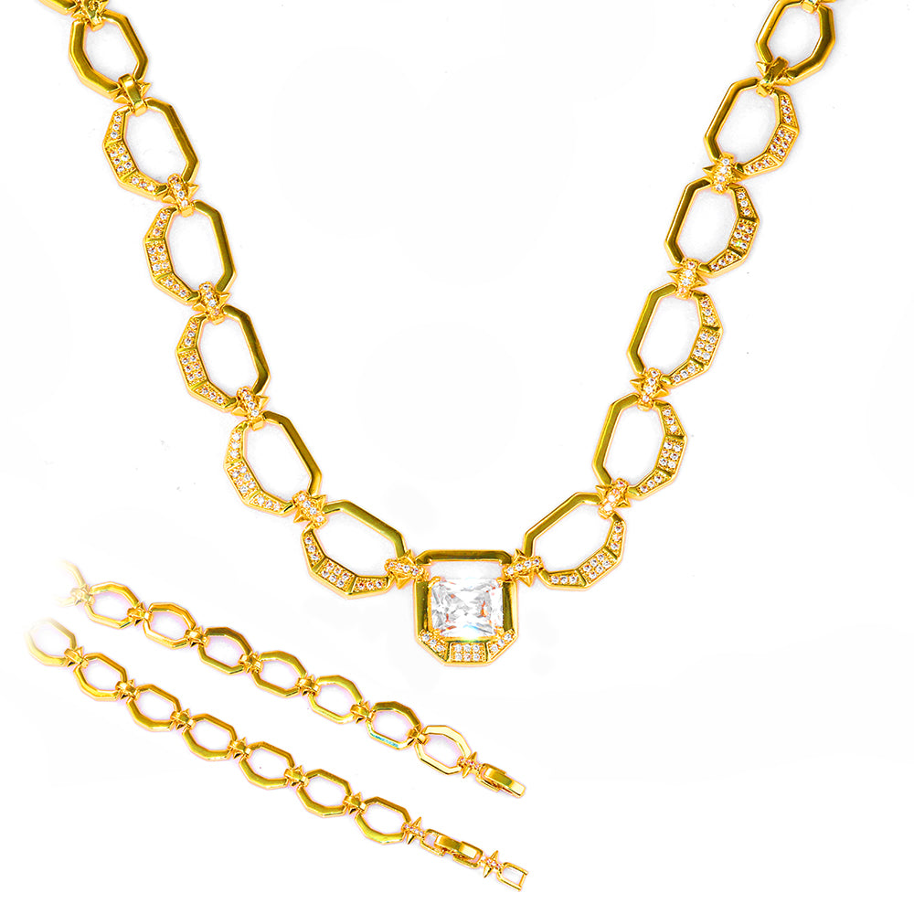 Colar Luxo e Realeza YE0034