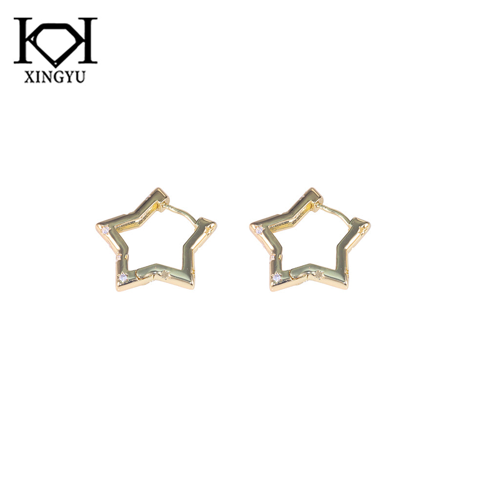 Brincos Estrelas Iluminadas DCG0531