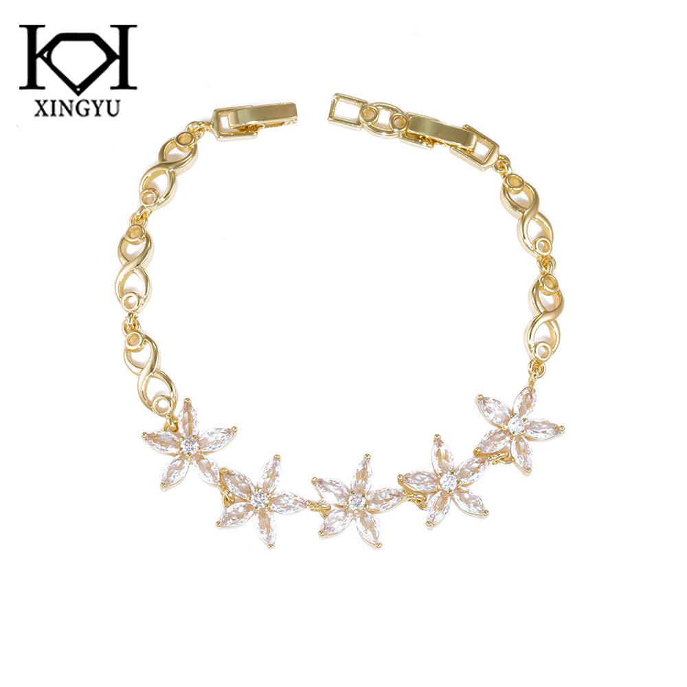 Pulseira flores iluminadas DCG0919