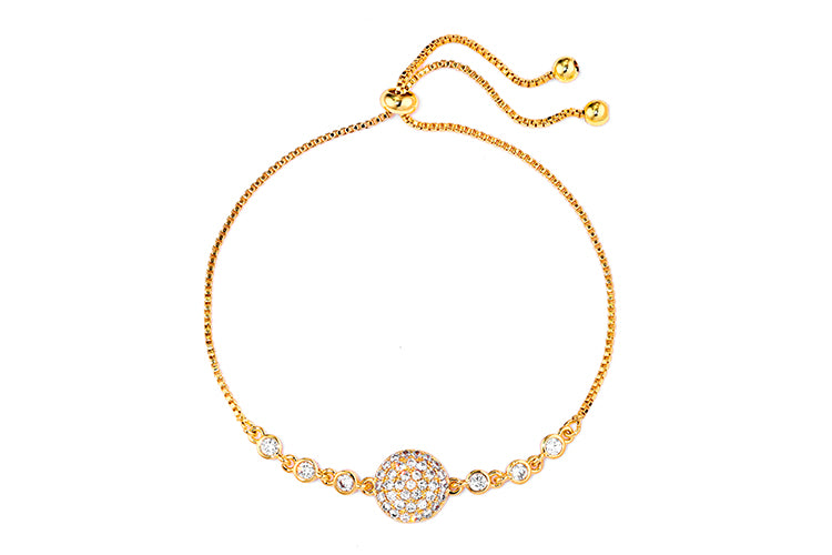 Pulseira Redonda Cravejada DCG1458