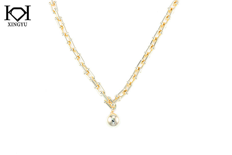 Colar Esfera Lisa Luxo Inspiracao Tiffany DCG0863