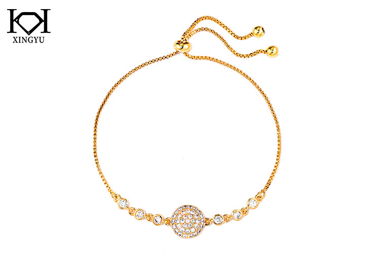 Pulseira Redonda Cravejada DCG1458