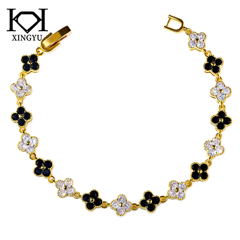 Pulseira Riviera Flowers colors 17 cm  DCG0827