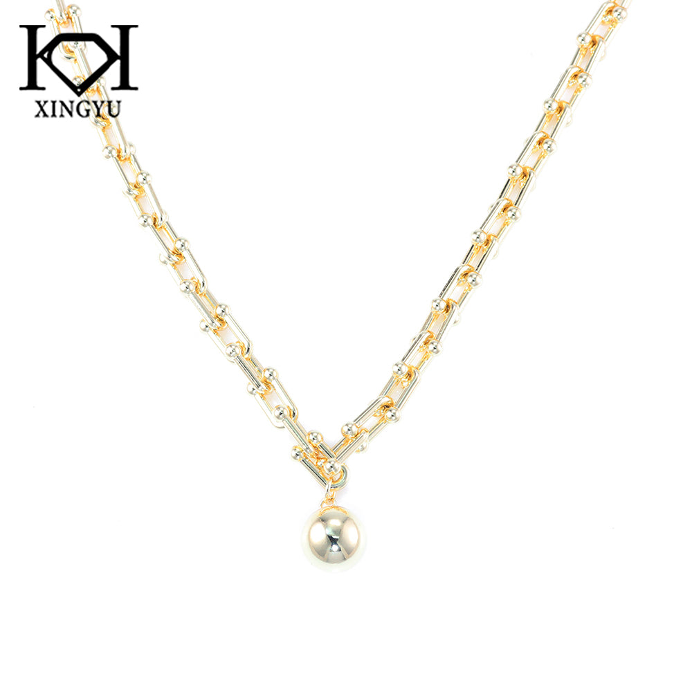 Colar Esfera Lisa Luxo Inspiracao Tiffany DCG0863