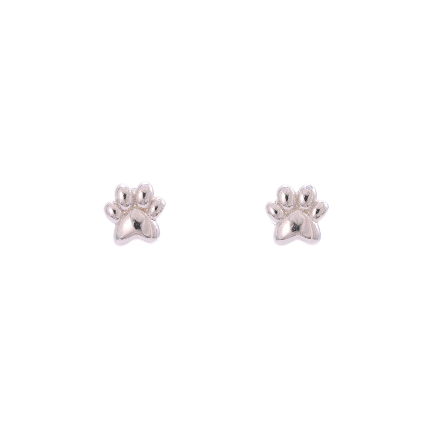 Brinco Pata de Cachorro - Prata 925 DCG0344