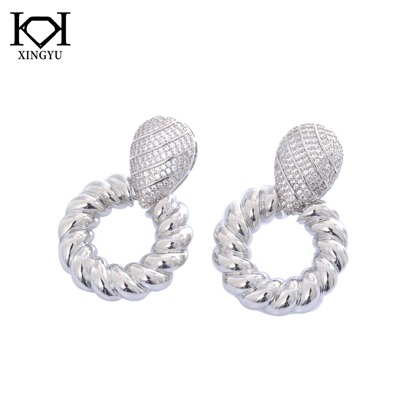 Brincos Aro Elegancia Unica XYE104812