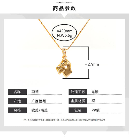 Colar letras iniciais XYN101597